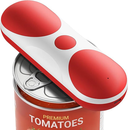 Electric Can Opener, One-Touch Automatic Can Opener, USB Rechargeable Electric Can Opener for Seniors with Arthritis- Cordless Battery Powered, Side Cut, Smooth Edge, Handsfree, for Any Size Cans by Aiorber