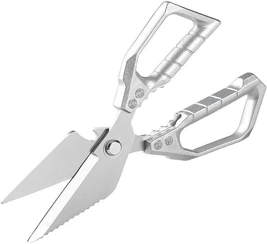Kitchen Scissors all Purpose, Stainless Steel Kitchen Shears, Meat Scissors Heavy Duty Sharp Shears, Kitchens Accessories Cooking Shear for Meat Chicken Fish Poultry Herb Bread