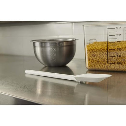 Rubbermaid Commercial Products Cold Temperature Spoon Spatula, Dishwasher Safe, 16.5 Inch, White, Clean-Rest Design, for Resturant/Home Cooking/Baking - Image 3