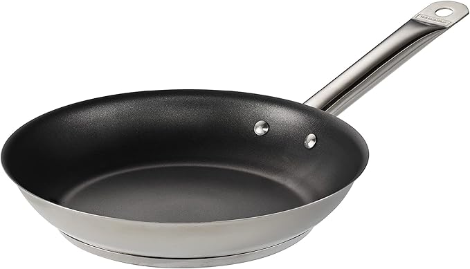 Tramontina 10-Inch Non Stick Frying Pan, Tri-Ply Base Stainless Steel Skillet with Reinforced Nonstick Coating, Dishwasher and Oven Safe by Tramontina