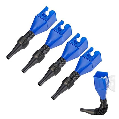 Funnels for Automotive Use,Flexible Draining Tool Snap Funnel,Retractable Automotive Fuel Funnel,Oil Snap for Cars and Motorcycles