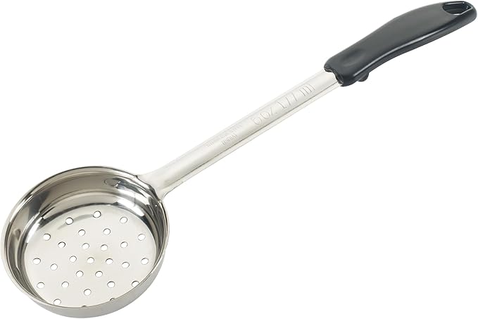 Winco Food Portioner, Perforated, 6 Ounce, Red by Winco