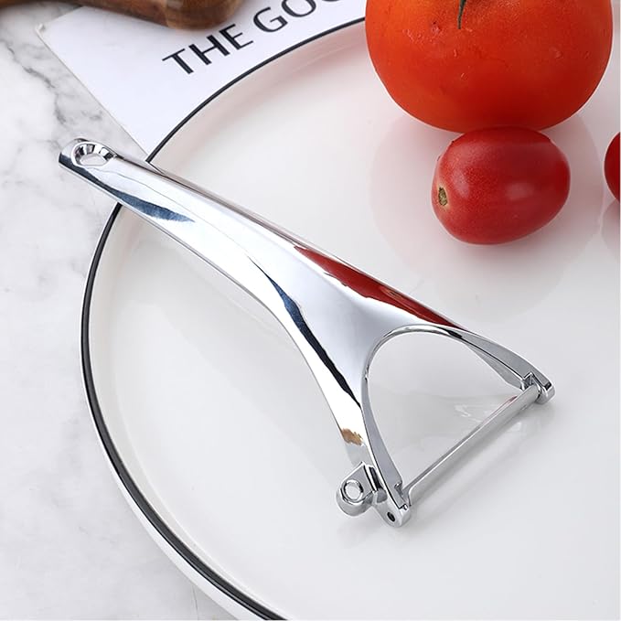 Vegetable Peeler Fruit Apple Potatoes Carrot Veggie Stainless Steel Peelers with Ergonomic Handle & Swivel Y-Shaped Blade Good Sturdy Kitchen Tool,Dishwasher Safe - Image 3