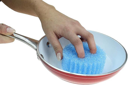 Scrub Daddy Colors Sponge Set, FlexTexture, 3ct Pack of 2 | Temperature Responsive | Deep Cleaning | Dishwasher Safe | Multi-use - Image 6
