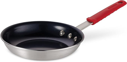 Tramontina Professional 8-Inch Ceramic Non Stick Small Frying Pan, Heavy-Gauge Aluminum Skillet with Ceramic Nonstick Coating, Dishwasher and Oven Safe, Black by Tramontina