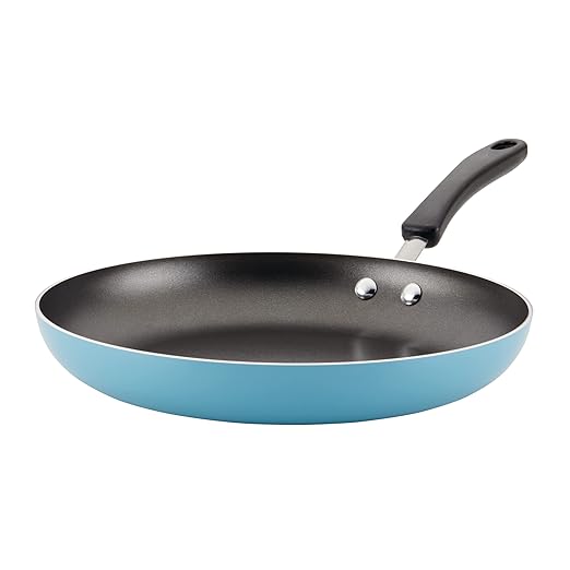Farberware Cookstart DiamondMax Nonstick Frying Pan/Skillet, Dishwasher Safe, 12 Inch - Aqua by Farberware