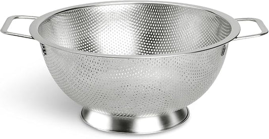 Kaishun Colander Stainless Steel 3-Quart, Kitchen Strainer for Pasta, Fruits Vegetables, Dishwasher Safe by Kaishun