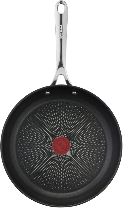 T-Fal x Jamie Oliver Nonstick Coated Stainless Steel Pan 11-Inch, Induction Compatible, Oven Safe up to 500°F, Chef's Stainless Steel Skillet, Frying Pan, Silver - Image 7