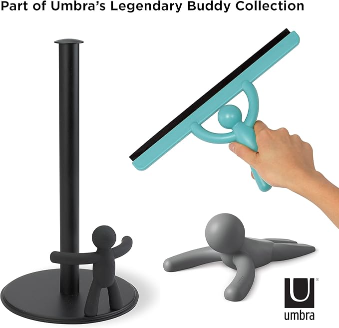 Umbra Buddy Countertop Paper Towel Holder, Black - Image 6