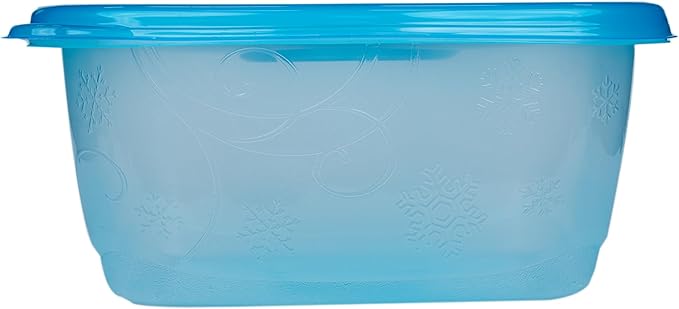 Glad GladWare FreezerWare Food Storage Containers with Lids, Large Rectangle BPA Free Plastic for Freezing Soups Meals and Batch Cooking, Crack Resistant, Microwave Dishwasher Safe, 64 Oz, 2 Count - Image 5