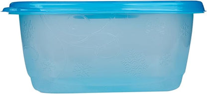 Glad GladWare FreezerWare Food Storage Containers with Lids, Large Rectangle BPA Free Plastic for Freezing Soups Meals and Batch Cooking, Crack Resistant, Microwave Dishwasher Safe, 64 Oz, 2 Ct - 6 Pk - Image 4