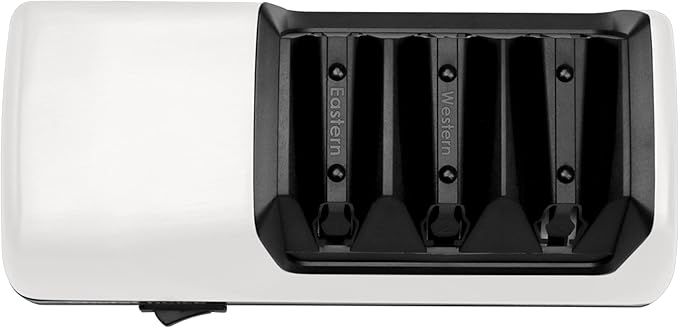 Chef’s Choice Professional Electric Knife Sharpeners for 15- and 20-Degree Straight-Edge and Serrated Knives with Diamond Abrasives & Precision Angle Control, 3-Stage, White - Image 2