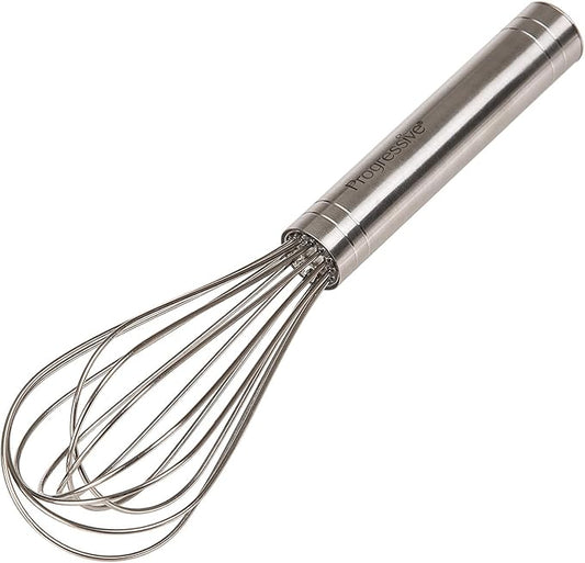 PrepWorks by Progressive 8-Inch Balloon Whisk – Handheld Steel Wire Whisk for Blending, Whisking, Beating & Stirring, BPA-Free, Dishwasher Safe by Unknown