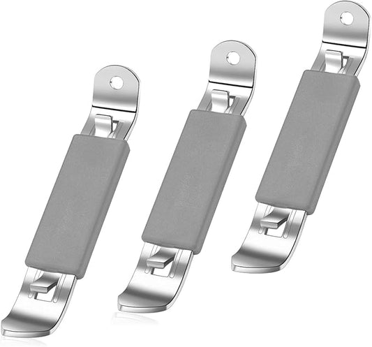3 Pieces Magnetic Bottle Openers Can Opener Classic Beer Opener Stainless Steel Small Bottle Opener Can Tapper with Magnet for Camping and Traveling HANCELANT by HANCELANT