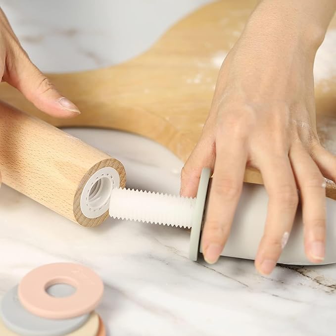Geesta Rolling Pin Replacement Handle One Piece