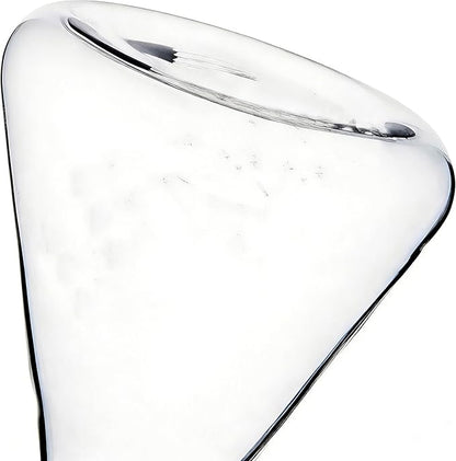 ELETON Conical Borosilicate Glass Olive Oil Dispenser – Non Drip Oil Bottle for Kitchen, Leak Proof Vinegar Cruet, Easy Clean, 16 oz - Image 9