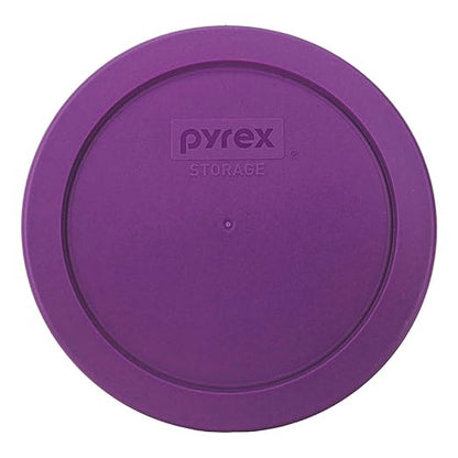 Pyrex 7201-PC Round 4 Cup Storage Lid for Glass Bowls (2, Purple) - Image 2