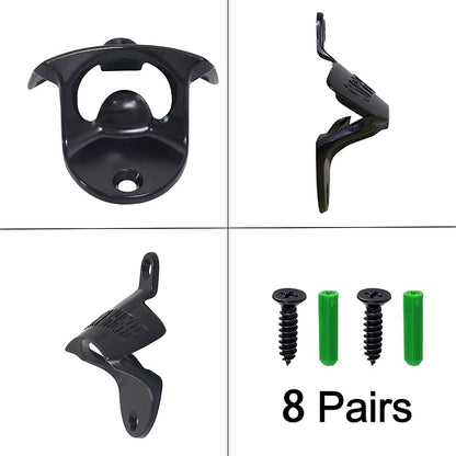 Wall Mounted Bottle Opener, Bulk Post Mount Soda Cap Opener for Bar KTV Hotels (8 PCS) - Image 4
