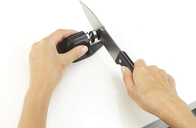 GoodCook Everyday Knife Sharpener, Black - Image 8