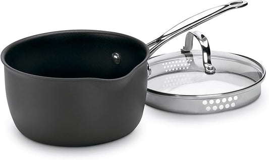 Cuisinart Chef's Classic Nonstick Hard-Anodized 2-Quart Cook and Pour Saucepan by Cuisinart