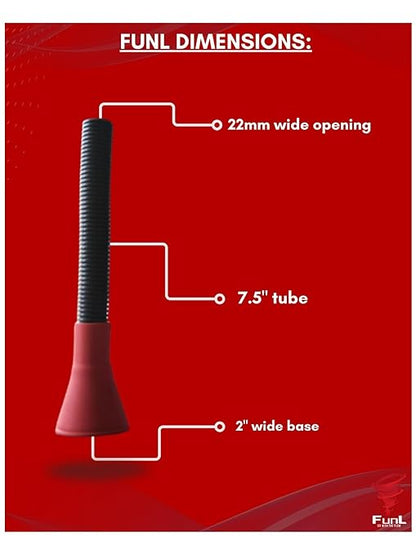 Stretchable Automotive Funnel 3-Pack – Universal Spill-Proof Flexible NBR Funnel for Oil, Gas, Coolant & Fluid Transfers – Chemical-Resistant, Compact & Reusable Car Maintenance Tool - Image 3