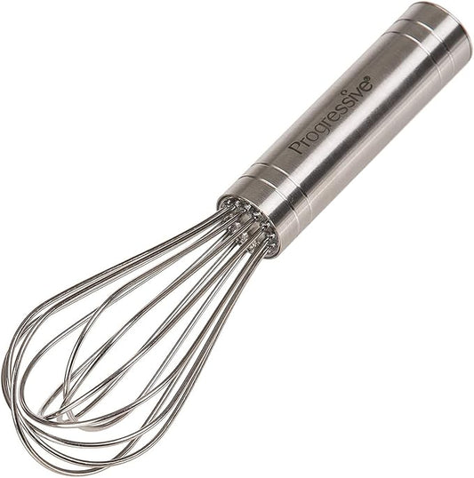 PrepWorks 6-Inch Balloon Whisk – Handheld Steel Wire Whisk for Blending, Whisking, Beating, and Stirring, BPA-Free, Dishwasher Safe by Unknown