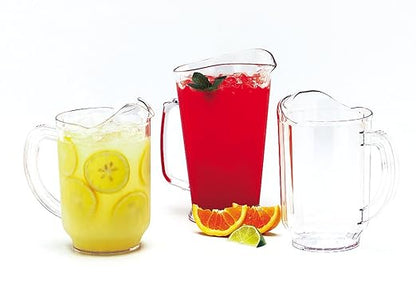 Carlisle FoodService Products Versapour Clear Pitcher Tall Pitcher for Kitchens, Restaurants, and Catering, Plastic, 60 Ounces, Clear - Image 9