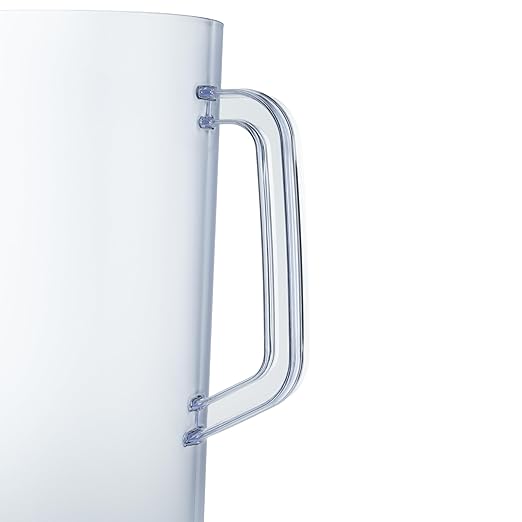 G.E.T. Heavy-Duty 1 Gallon Plastic Pitcher with Lid, Clear, BPA Free - Image 4