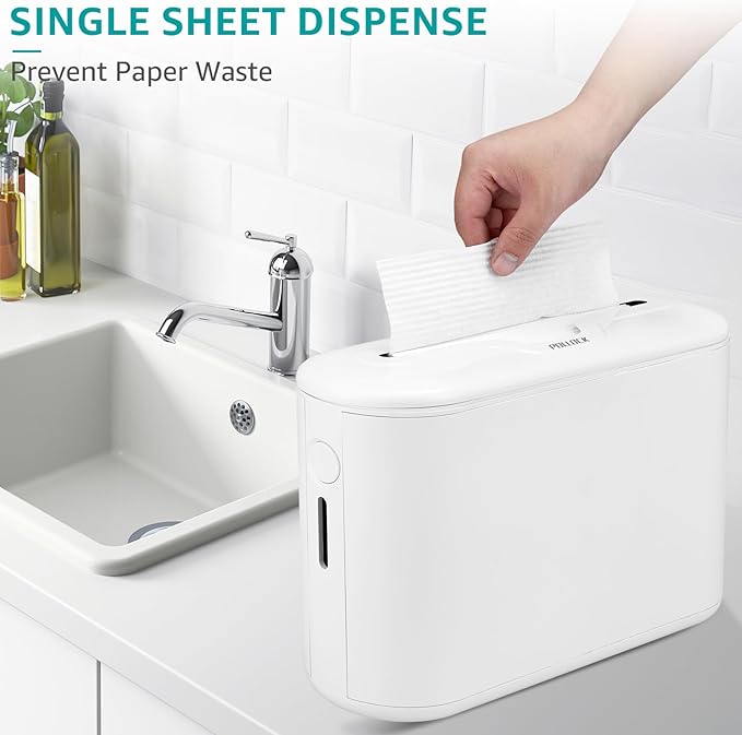 Paper Towel Holder Countertop, Commercial Paper Towel Dispenser, Multifold Trifold Z-Fold Paper Towel Dispenser, Hand Towel Dispenser, Napkin Holder Dispenser for Home Kitchen Restaurant
