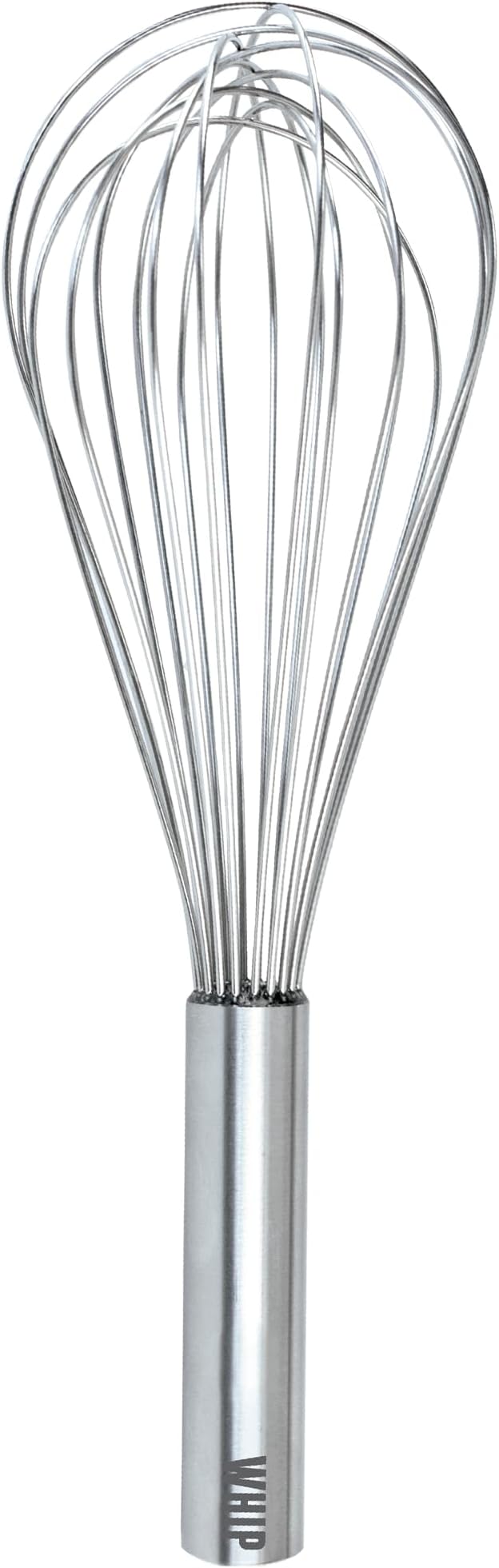 Tovolo Balloon Whisk Stainless Steel 11 in Whip Whisk for Cooking Blending Mixing Stirring Whipping Beating, Dishwasher Safe Metal Handheld Large Heavy Duty Multi Function Whip Whisking Mixing Tool by Tovolo