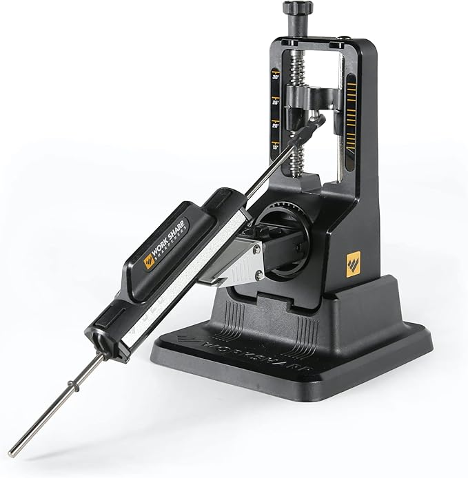 Work Sharp Precision Adjust Knife Sharpener Kit, Sharpens All Pocket and Kitchen Knives with ease & control by WorkSharp