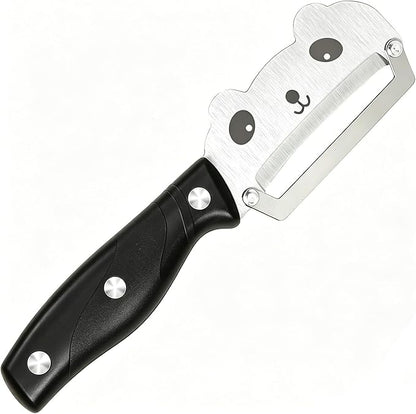 Multifunctional Vegetable Peeler, Stainless Steel Curved Blade Peeler with Ergonomic Handle for Potato, Pumpkin, Melon, Fruit, Kitchen Gadget by ANMIOUHOME