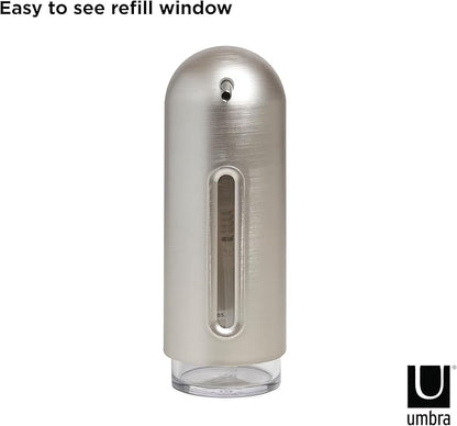 Umbra Penguin 12 oz (355ml) Soap Pump, Kitchen Soap Dispenser, Also Works with Hand Sanitizer, Nickel - Image 7