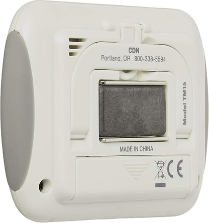 CDN Extra-Big Digit Timer | Counts Up & Down, 100 Minutes by Minutes & Seconds, Extra-Large Digits, Loud Alarm, Stand, Hang, Magnet Mounting, Perfect for Batch Baking - TM15 - Image 7