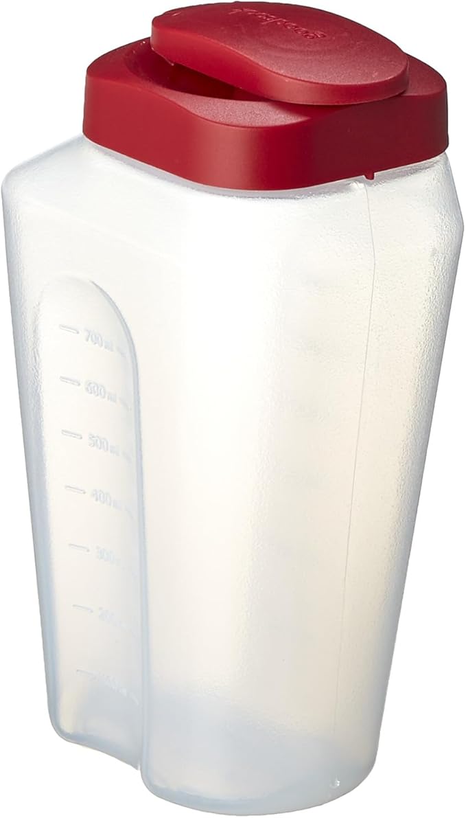 GoodCook 1 Quart Bottle – BPA Free Mixing Pitcher with Lid, Snap Lock Easy Pour Lid, Drink Containers for Fridge, Liquid Storage Container, Jugs for Drinks, Plastic Bottles with Lids - Image 2