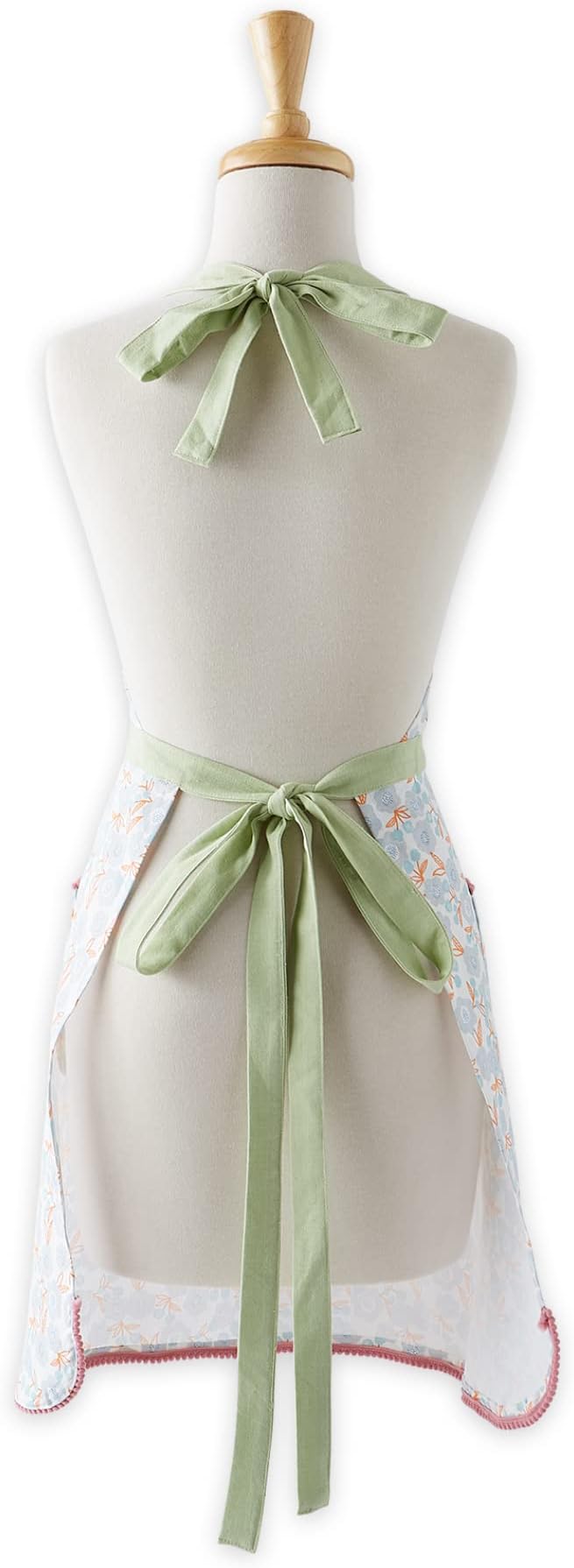 DII Women's Spring & Summer Apron Collection Adjustable, Two Large Pockets & Extra Long Ties, One Size Fits Most
