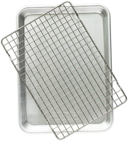 Nordic Ware Naturals® Quarter Sheet with Oven-Safe Nonstick Grid by NordicWare
