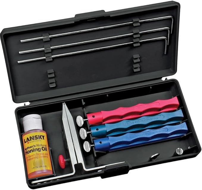 Lansky Standard Coarse Sharpening System with Fine Hones by Lansky