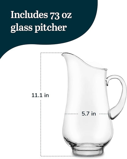 Libbey Atlantis Glass Pitcher, 73-ounce - Image 3