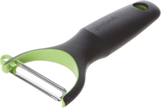 Goodcook Straight Blade Y-Shaped Peeler, Black by GoodCook