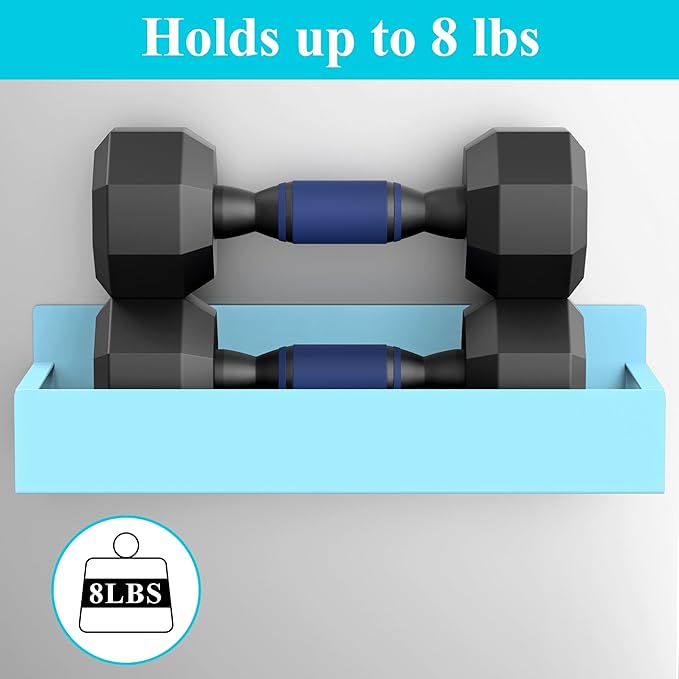 HuggieGems 6 Pack Magnetic Spice Storage Rack Organizer for Refrigerator and Oven, Blue Fridge Organizers and Storage - Image 4