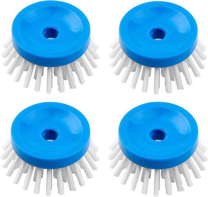 MR.SIGA Soap Dispensing Palm Brush Refill, Pack of 4 by MRSIGA