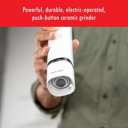 ZWILLING Enfinigy Electric Salt/Pepper Mill - White - Image 3