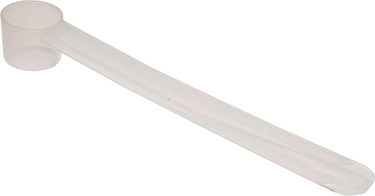 1/2 Teaspoon (2.5 mL) Long Handle Plastic Measuring Spoon for Coffee, Protein Powder, Pet Food, Spices, Grains, Dry Goods – Food-Grade BPA-Free (Pack of 1) by Supplement+and+Supply