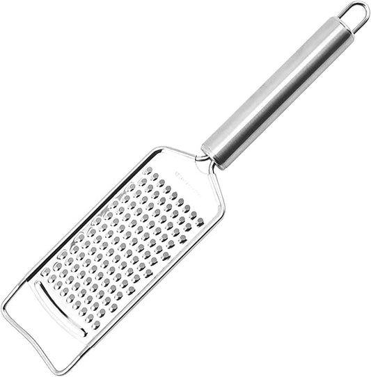 Cheese Grater, 9.4 Inch x 2.2 Inch Stainless Steel Vegetables Zester for Vegetables, Cheese, Fruits and Lemon (1) by YIKANGHENG