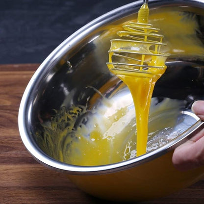 Whisk, Stainless Steel Spring Whisk, Balloon Whisk Egg Beater for Blending, Whisking, Beating, or Stirring - Image 5