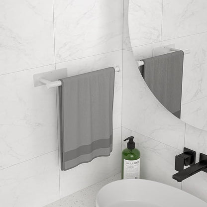Paper Towel Holder Under Cabinet, Self-Adhesive,No Drilling, Stainless Steel, Wall-Mounted for Kitchen and Bathroom, Easy Install, Durable, Space-Saving, Ideal for Home, RV (White, 1 Pack) - Image 7