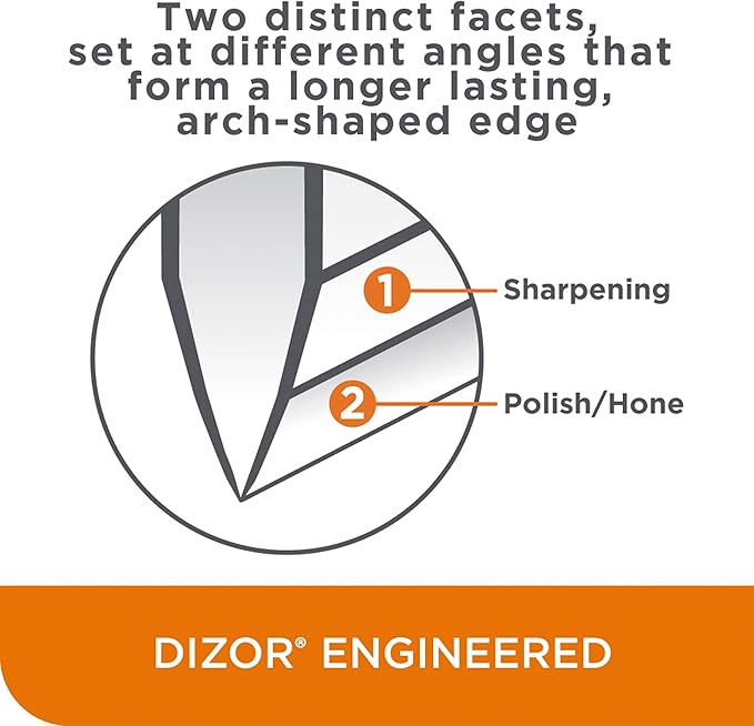Chef'sChoice Manual Knife Sharpeners for 15- and 20-Degree Straight-Edge and Serrated Knives with Diamond Abrasives Precise Angle Control & Compact Footprint, 2-Stage, Gray - Image 6