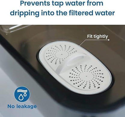 [Original] Waterdrop PF-01A Water Filter Replacement for Waterdrop Pitcher and Dispenser Filtration System, NSF Certified, Reduces Lead, PFAS, PFOA/PFOS, Chlorine, Last Up to 3 Months, 2 Pack