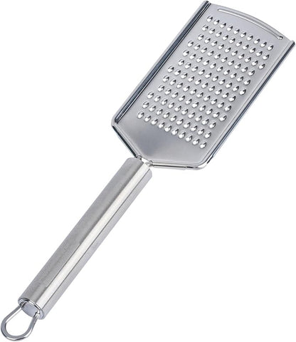 Restaurantware-German Standard Fine Handheld Graters, 6 Flat Cheese Graters - Dishwashable, Durable, Stainless Steel Food Grater With Handle, Suitable For Chocolate, Nutmeg, Garlic, Lemon, And, More by Restaurantware